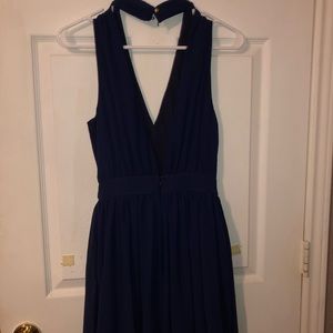 Navy blue dress